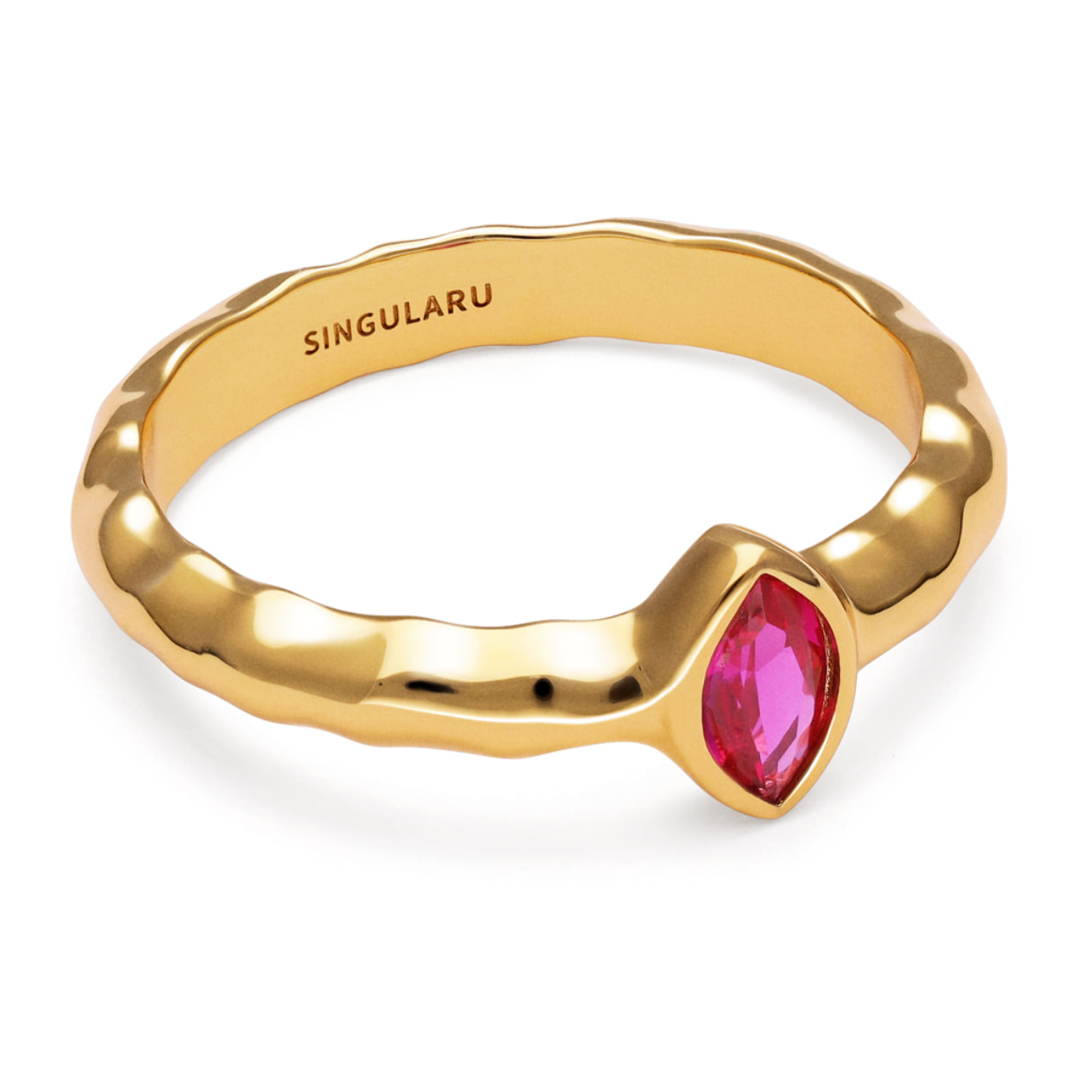 Anillo Alma Rosé Baño Oro
