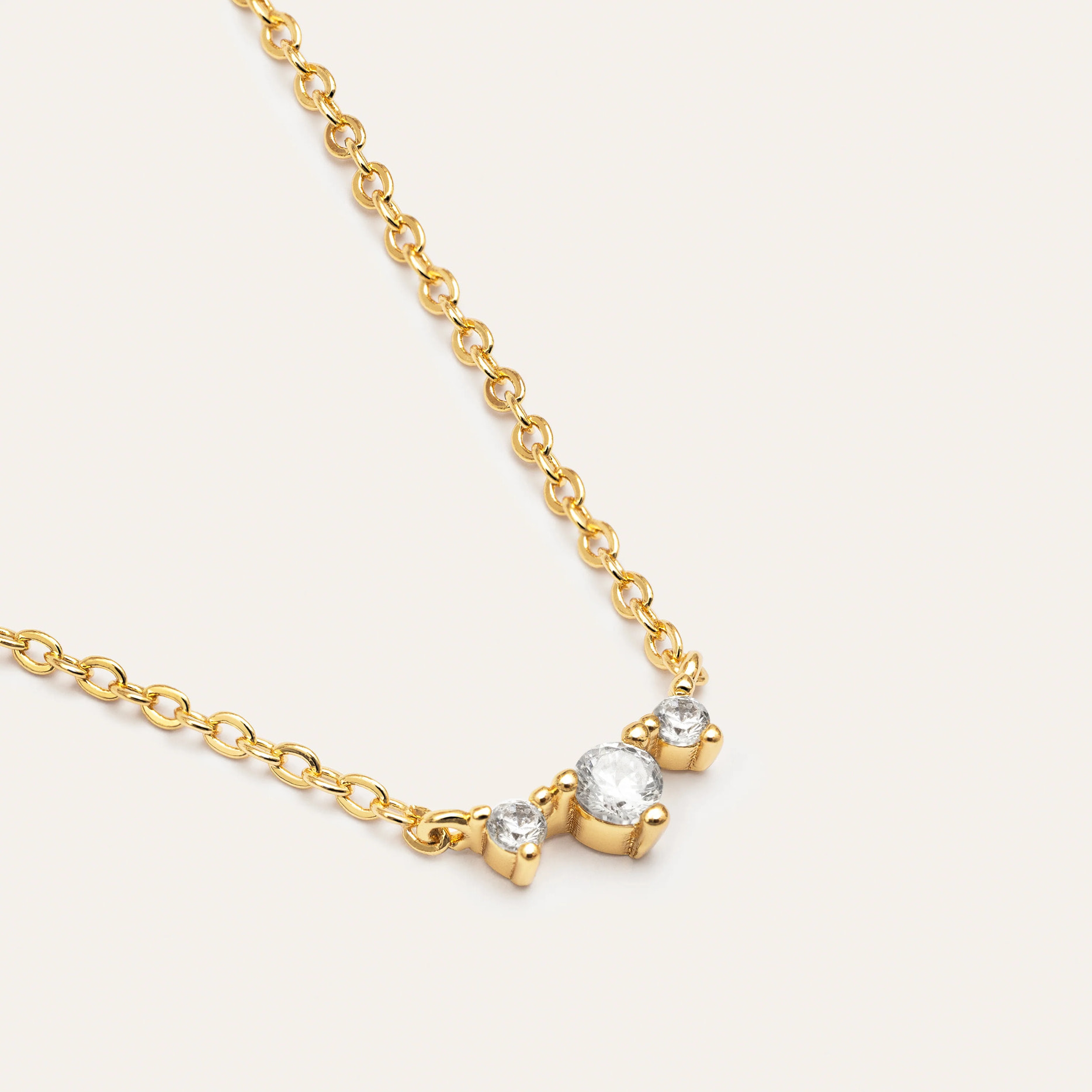 Collar Caeli Baño Oro