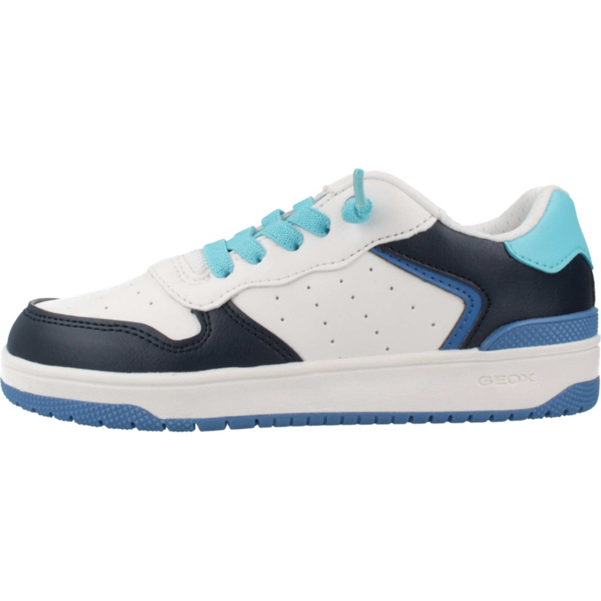 Zapatillas Niño de la marca GEOX  modelo J WASHIBA BOY BLANCO