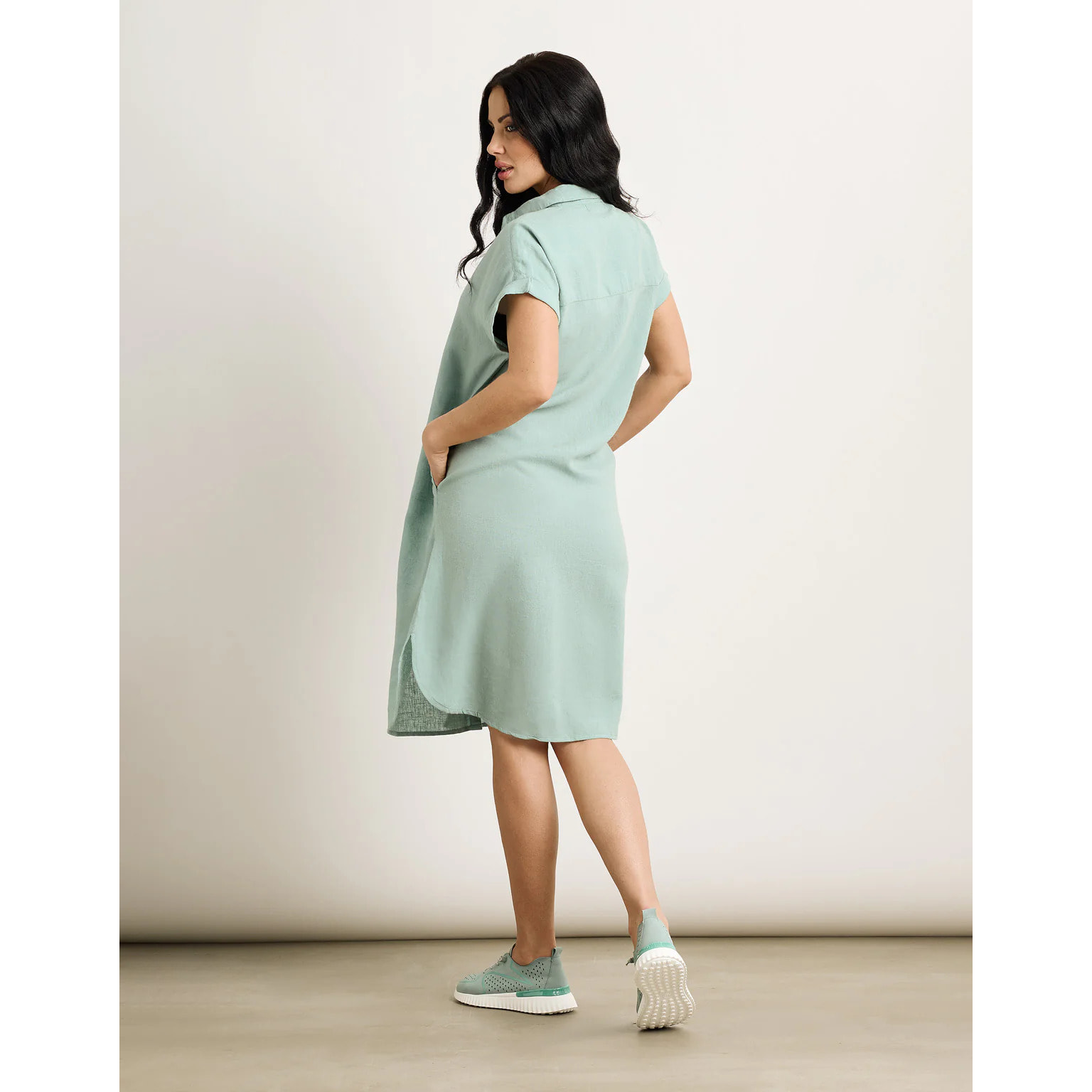 Vestido Midi Turquesa - Bayo