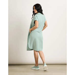 Vestido Midi Turquesa - Bayo