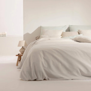 Housse de couette jacquard Jávea Petit Gris Clair