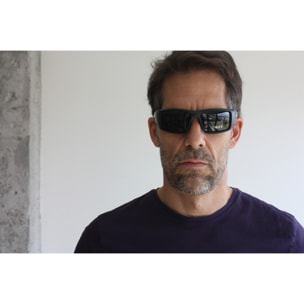 Gafas de deportes acuáticos OCEAN ARUBA - Negro mate / Ahumada