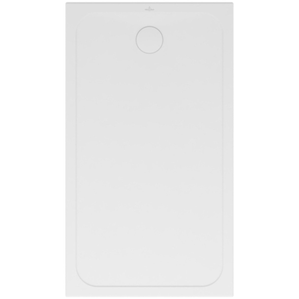 Receveur de douche antidérapant 120 x 90 Lifetime Plus céramique blanc