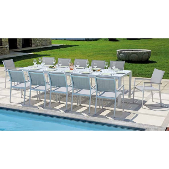 Tavolo Capoliveri All.200/300X100 Bianco