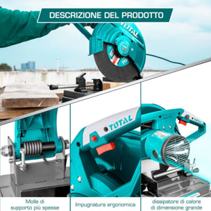 Troncatrice per Ferro da 2400W - Industrial
