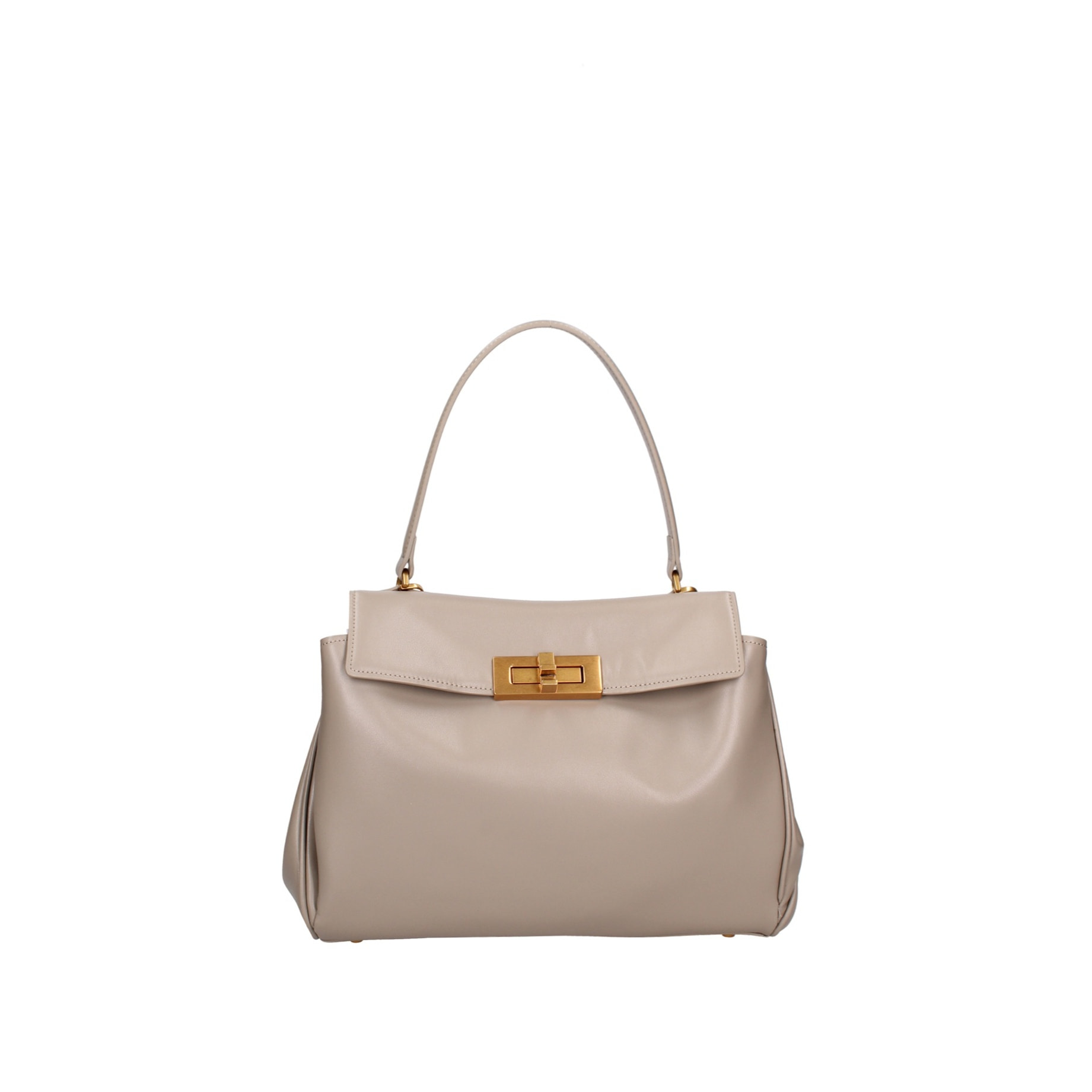 Borsa a mano da donna Made in Italy - Modello Padova - 100% pelle - 28.0 x 19.0 x 8.0 cm