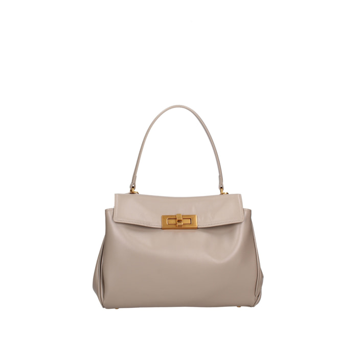 Borsa a mano da donna Made in Italy - Modello Padova - 100% pelle - 28.0 x 19.0 x 8.0 cm