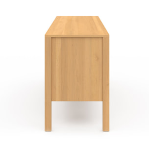 Buffet Eve 3 portes en cannage L110cm