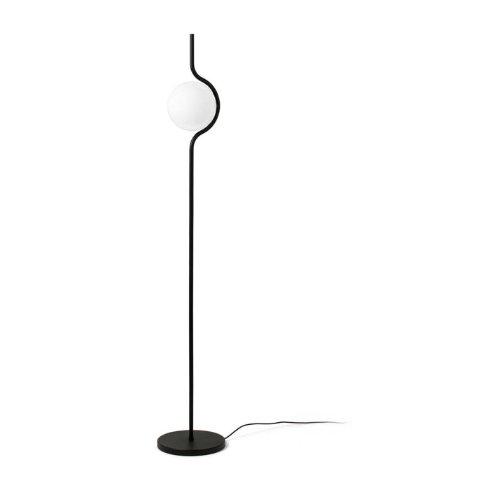 LE VITA Lampadaire dimmable noir