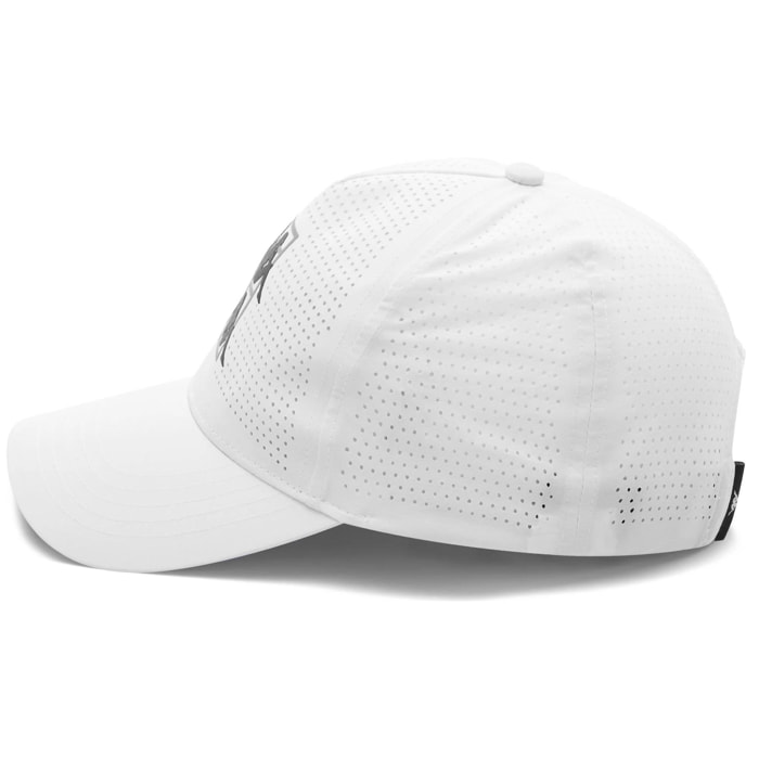 Cappellini Kappa Uomo Donna KOMBAT PADEL CHISTED Bianco