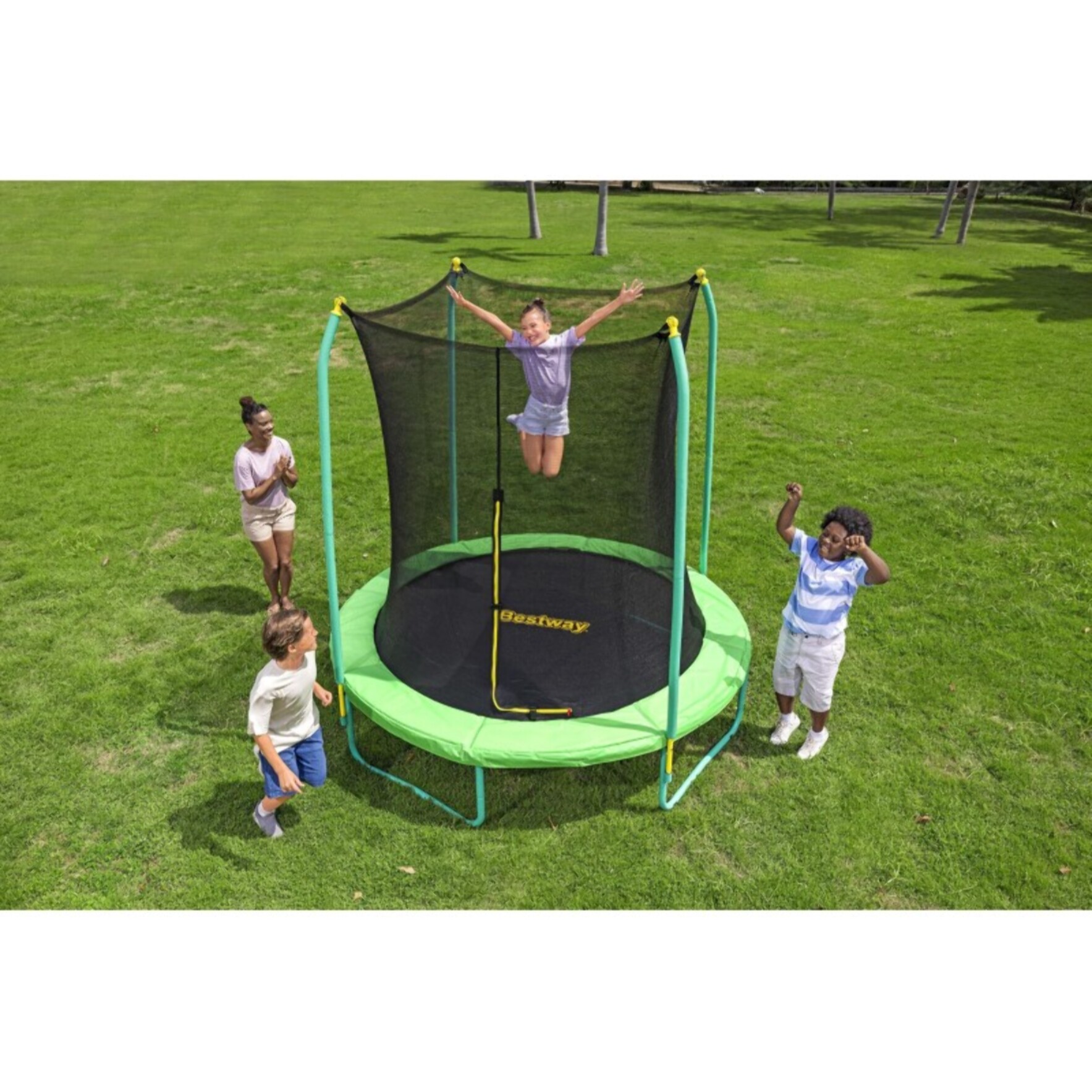 Bestway Trampoline extérieur pour enfants Xtreme Air 2,44 m