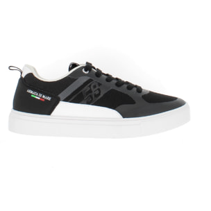 Armata di Mare Scarpe Uomo Court Sneakers Casual con Soletta Rimovibile in Memory Foam AMU SS23D331 Black