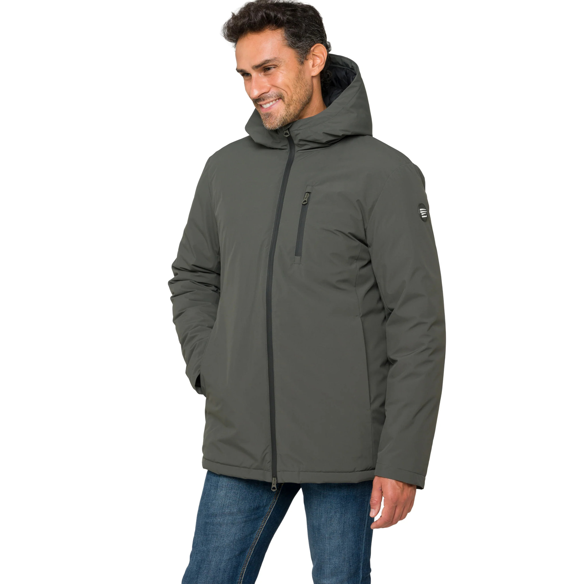 Parka POKHARA acolchada impermeable Verde