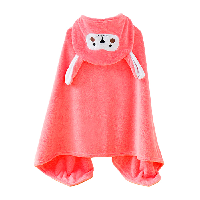 Asciugamano per bambini dal design coniglietto.