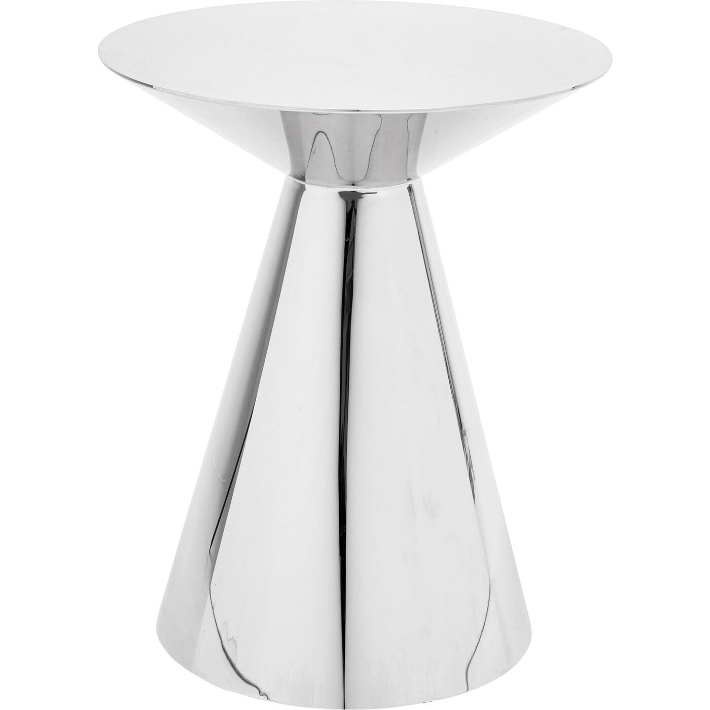 Table d'appoint Mambo 45cm chromée Kare Design