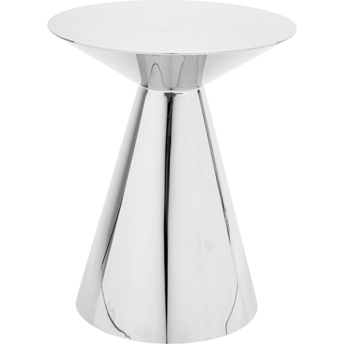 Table d'appoint Mambo 45cm chromée Kare Design