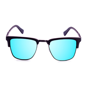 Gafas de sol PALO ALTO BOSTON - Negro mate / Revo azul cielo