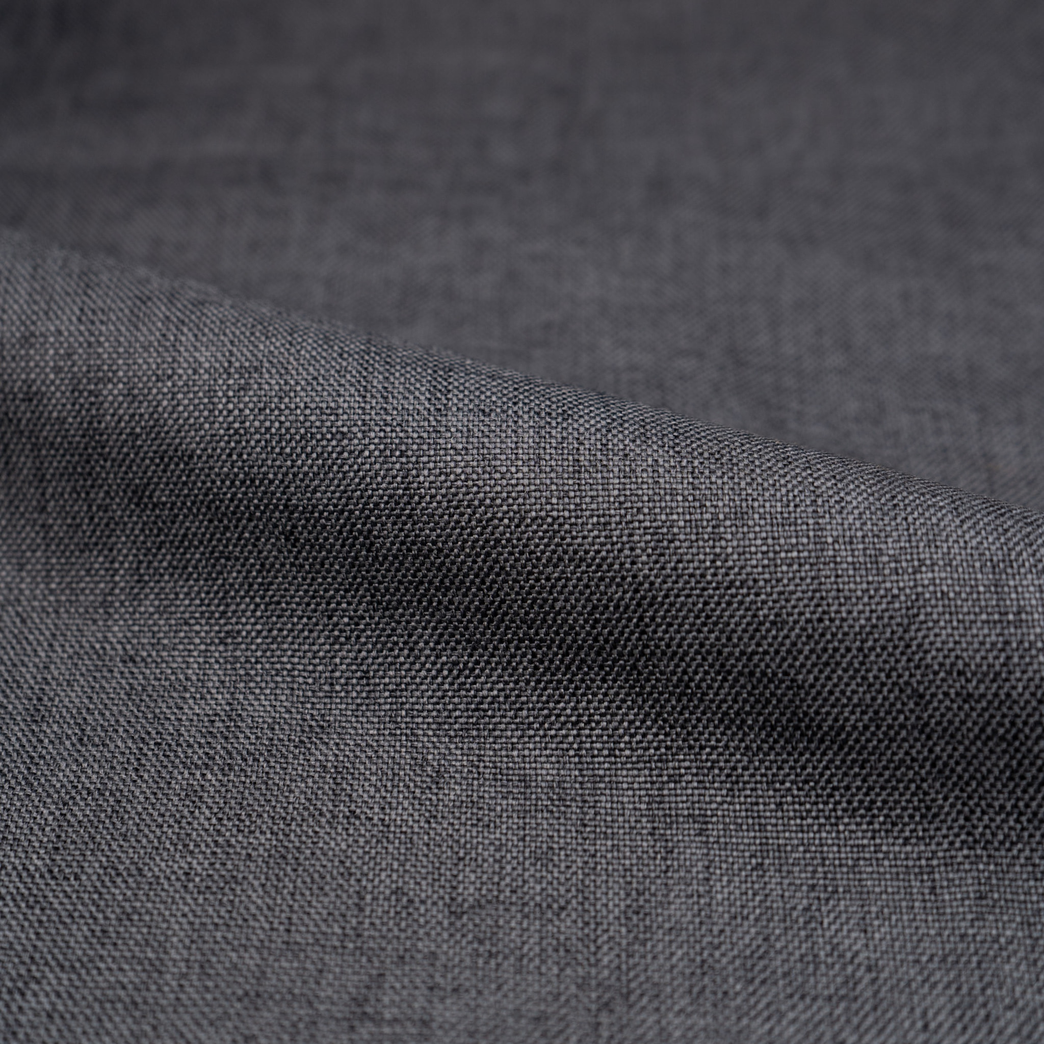 Pack 4 chaises en tissu gris foncé et gris clair - Cozy