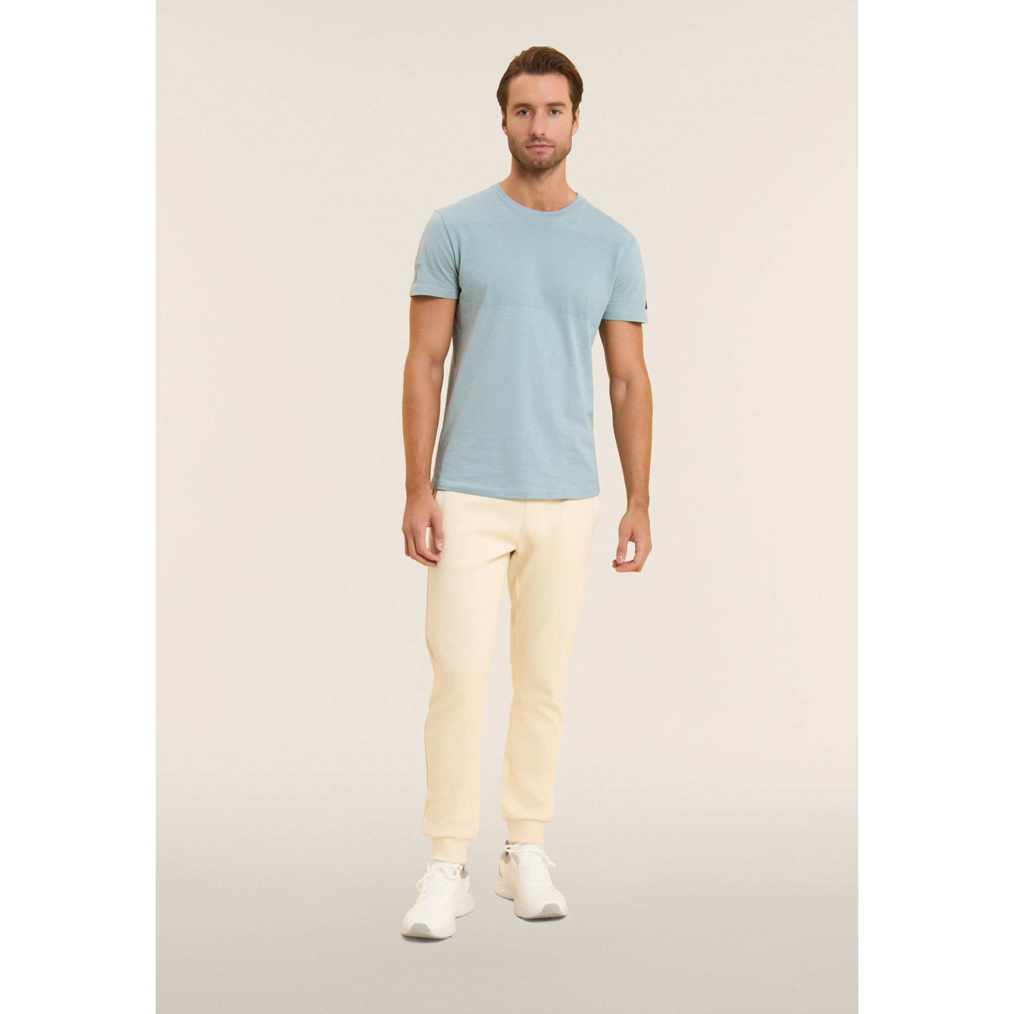 T-shirt Regular con Stampa Urban Tech