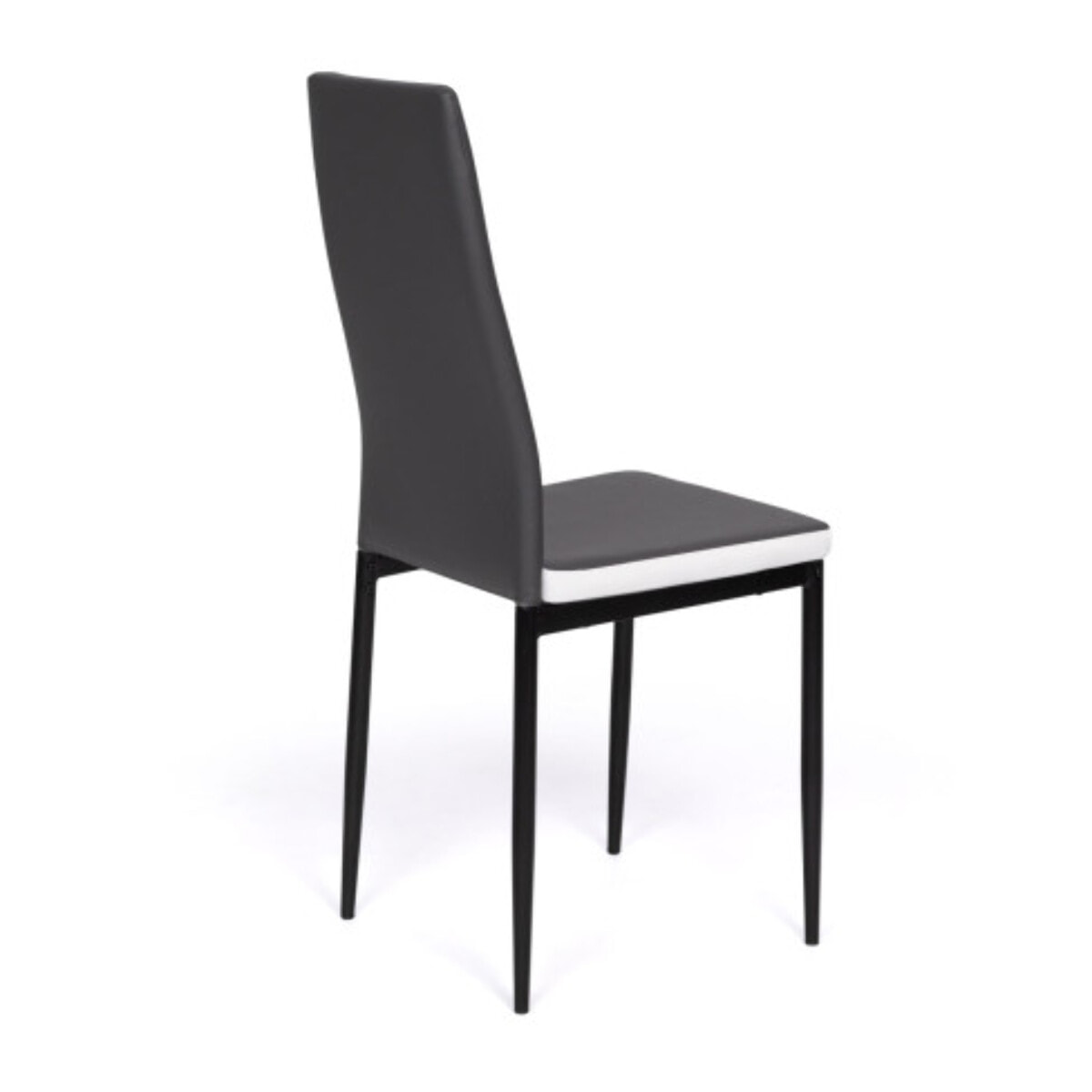 Chaises Jodie - Gris - blanc