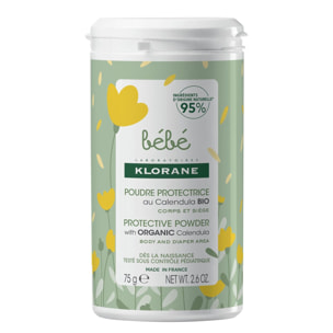 Calendula Bio Bébé - Poudre de Toilette 75g