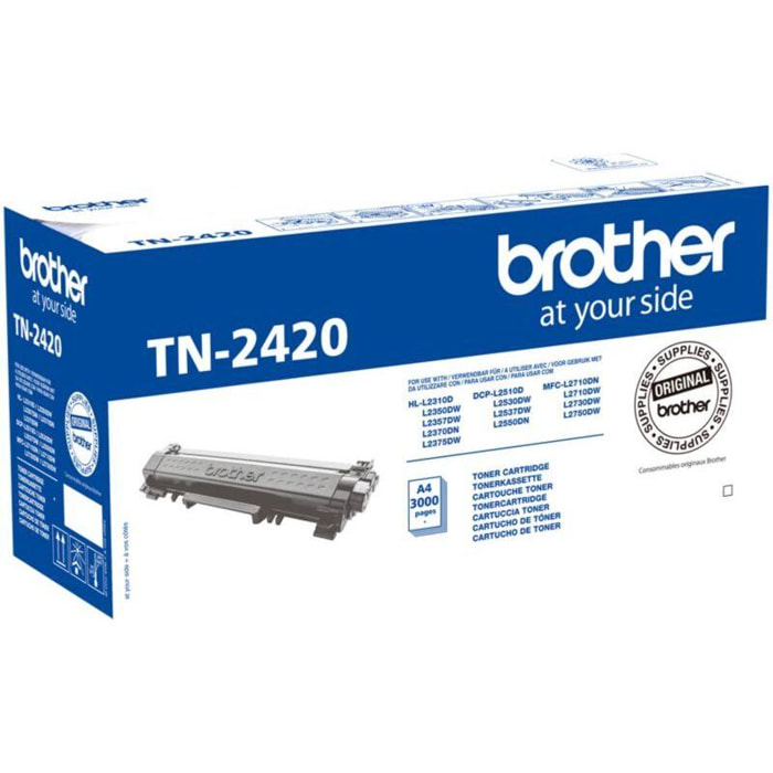 Toner BROTHER TN2420 Noir