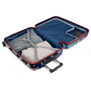 Juego De Maletas Pc Infantiles Itaca Ural Marino