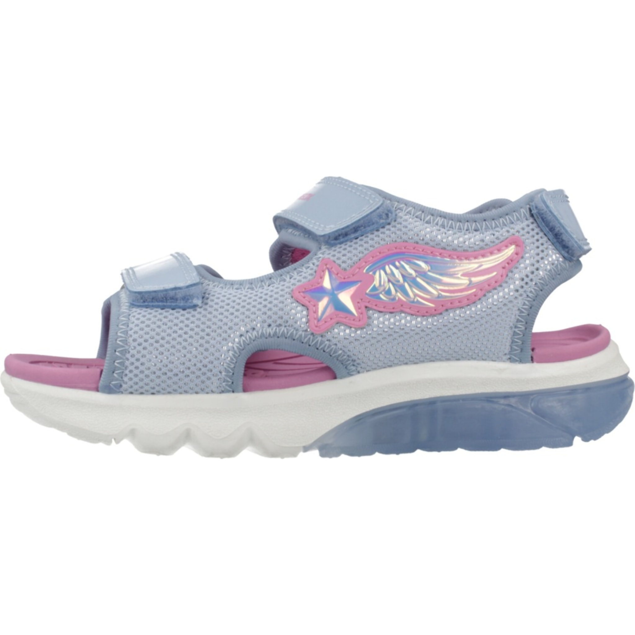 Sandalias Niña de la marca GEOX  modelo J SANDAL CIBERDRON G AZUL