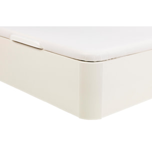 Canapé Abatible 32CM | ENVÍO, MONTAJE Y RECOGIDA ANTIGUO INCLUIDO | Apertura Lateral | Madera | Blanco | ROYAL SLEEP