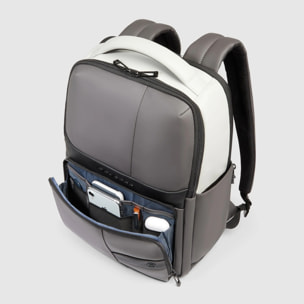 Piquadro Zaino resistente all'acqua porta pc e iPad® con protezioni antiurto e anti RFID