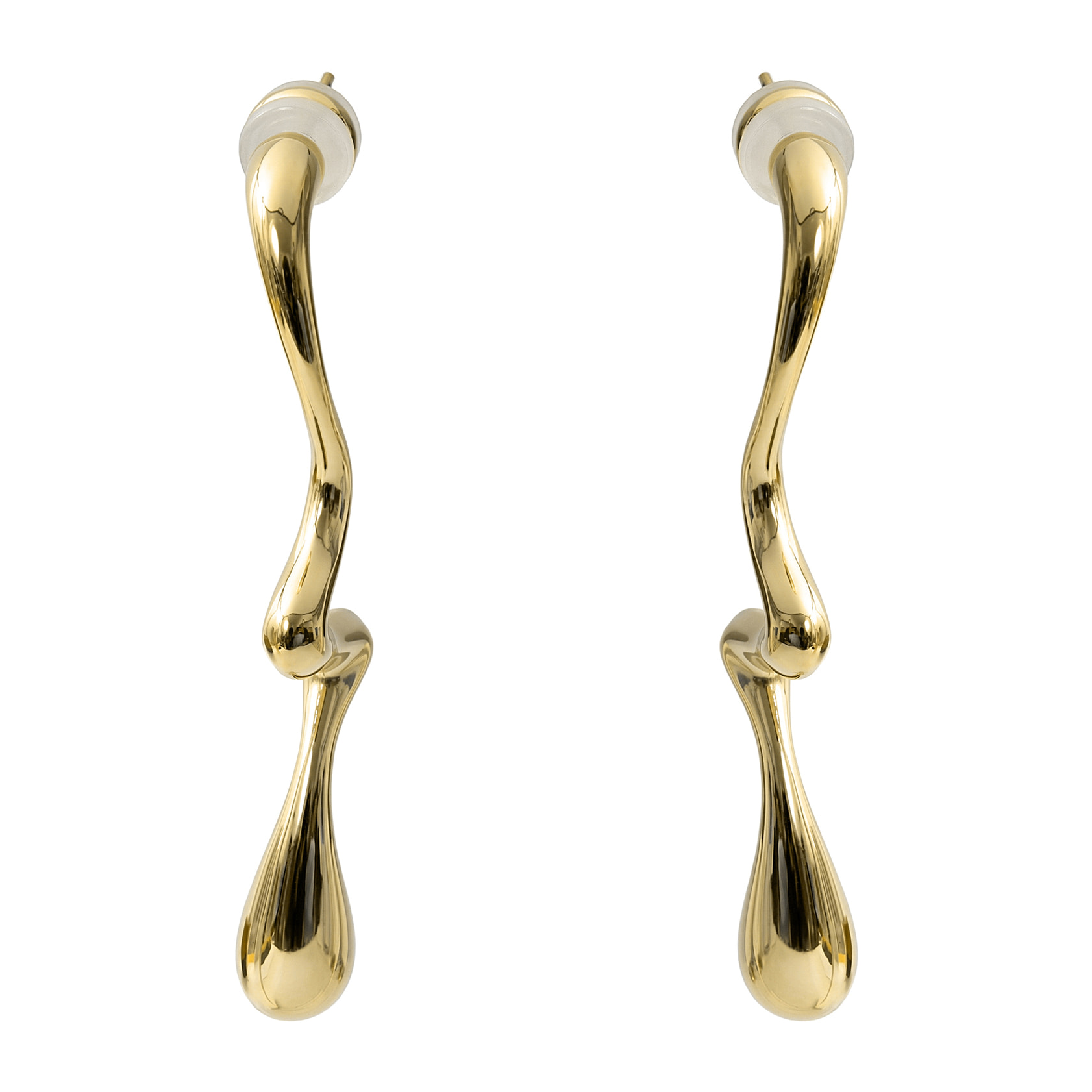 Pendientes Nakim acabado oro amarillo 18k