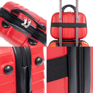 Neceser rígido ultraligero de ABS. Adaptable a trolley.