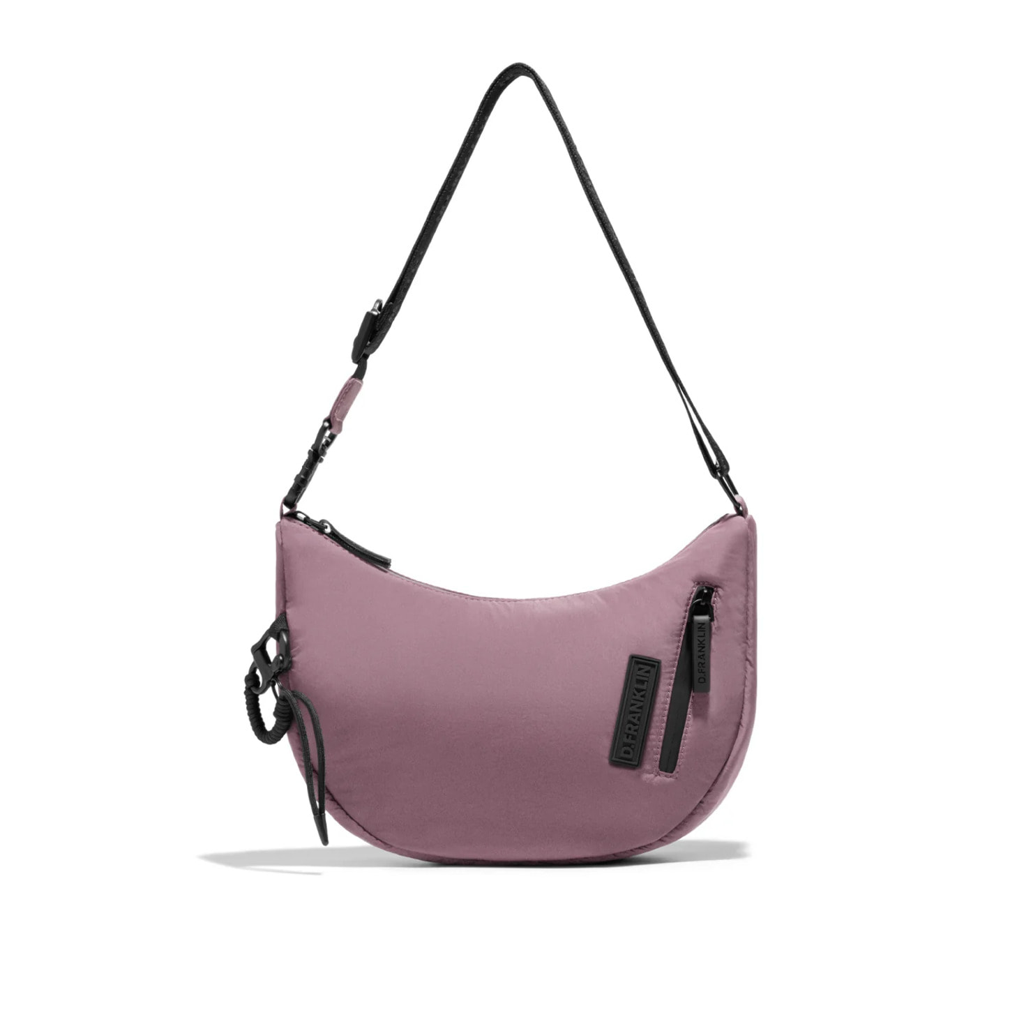 Bolso Cruzado Round Nylon Rosa