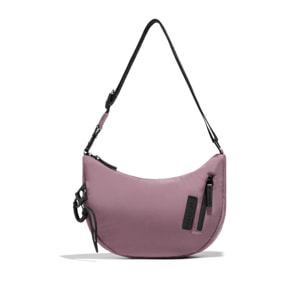Bolso Cruzado Round Nylon Rosa