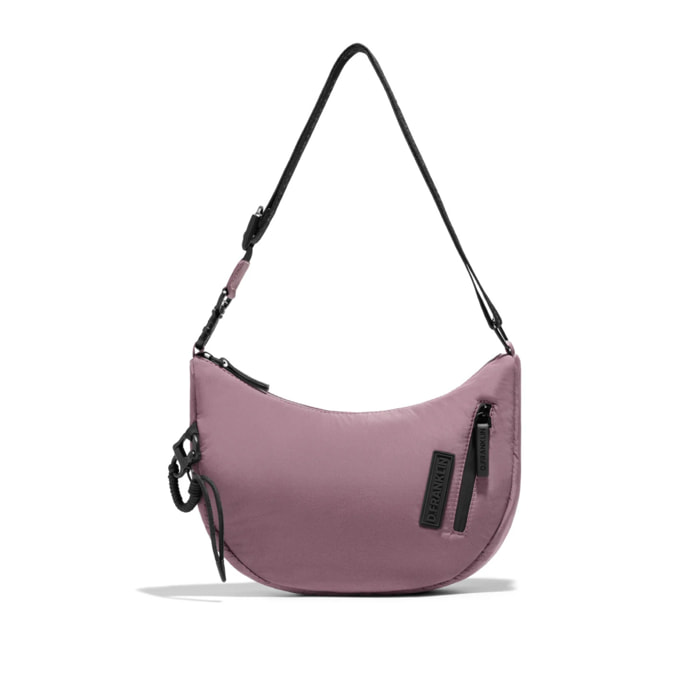 Bolso Cruzado Round Nylon Rosa