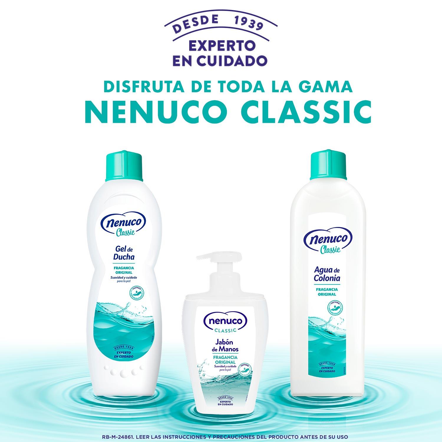 PACK 3 CLASSIC GEL DE DUCHA ADULTOS Y NIÑOS FRAGANCIA ORIGINAL 750ML