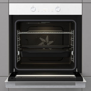Four encastrable GORENJE BPS6737E06PWG - Pyrolyse - Chaleur pulsée - Porte froide - Rails télescopiques