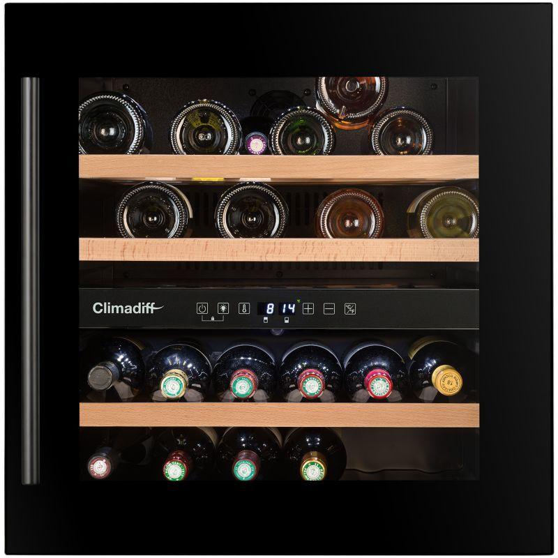 Climadiff Cave à vin encastrable CLIMADIFF CBI40DB1 Veepee