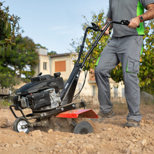 Motoazada de gasolina 161 cc Anchura de trabajo 56 cm - GREENCUT GTC190X