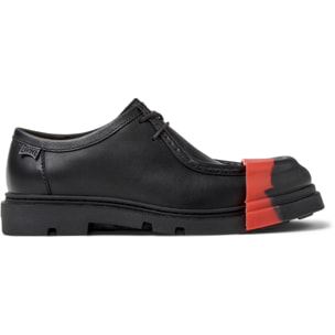 Zapatos de cordones - CAMPER Junction - Negro - Cuero liso