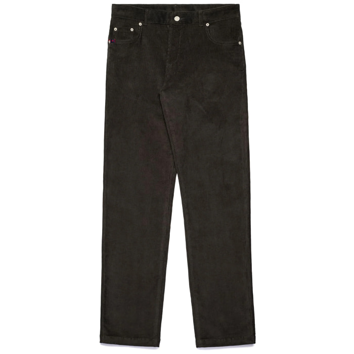 Pantaloni Robe di Kappa Uomo Jorman Comfort Corduroy Grigio