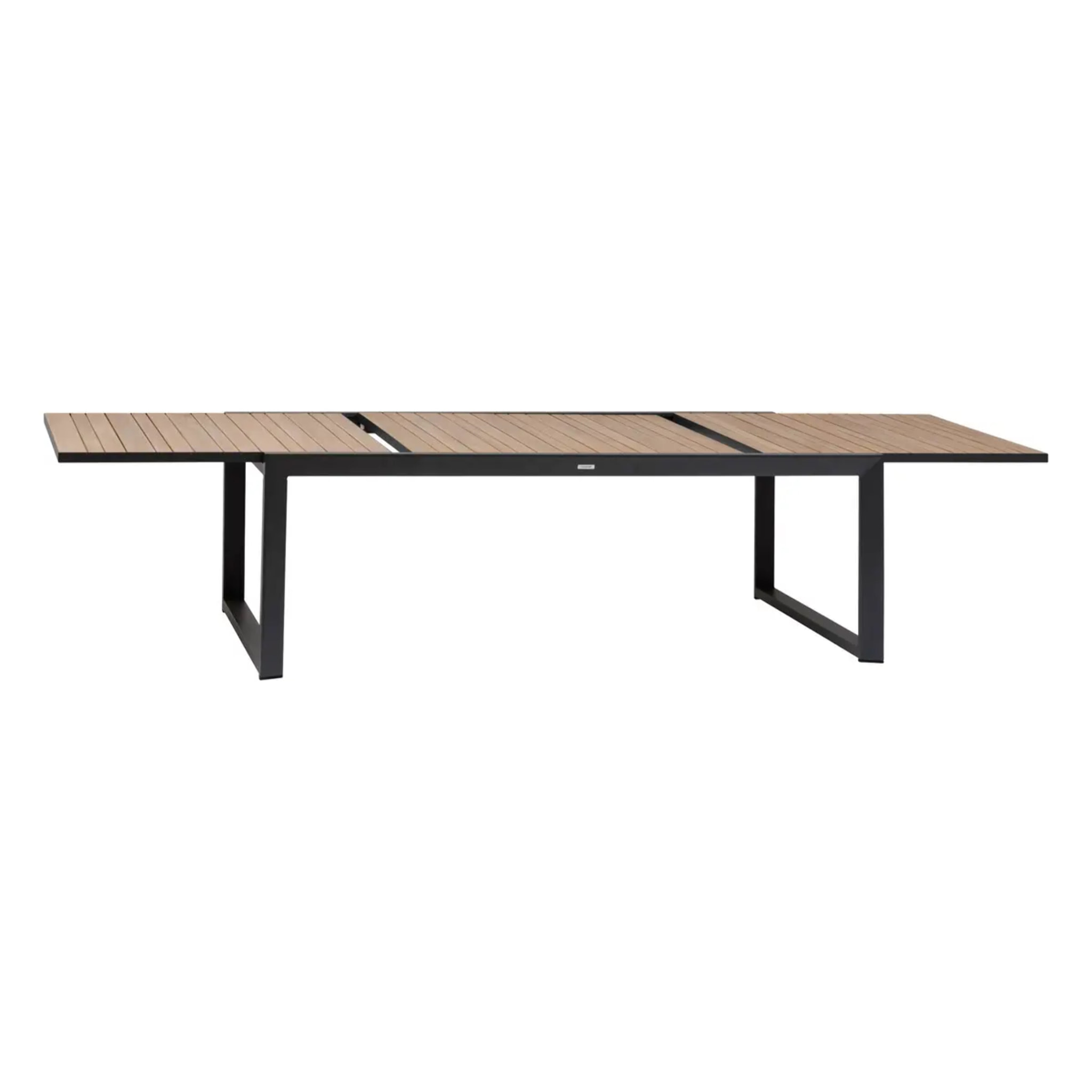 Table de jardin extensible Corvo Acacia & Graphite