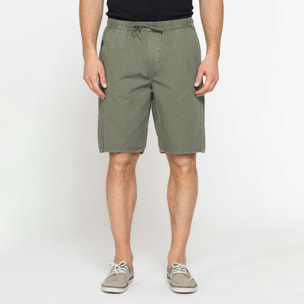 BERMUDA CON COULISSE MOD. 629 IN GABARDINA LEGGERA