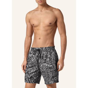 PHILIPP PLEIN Swim Trunks TATTOO