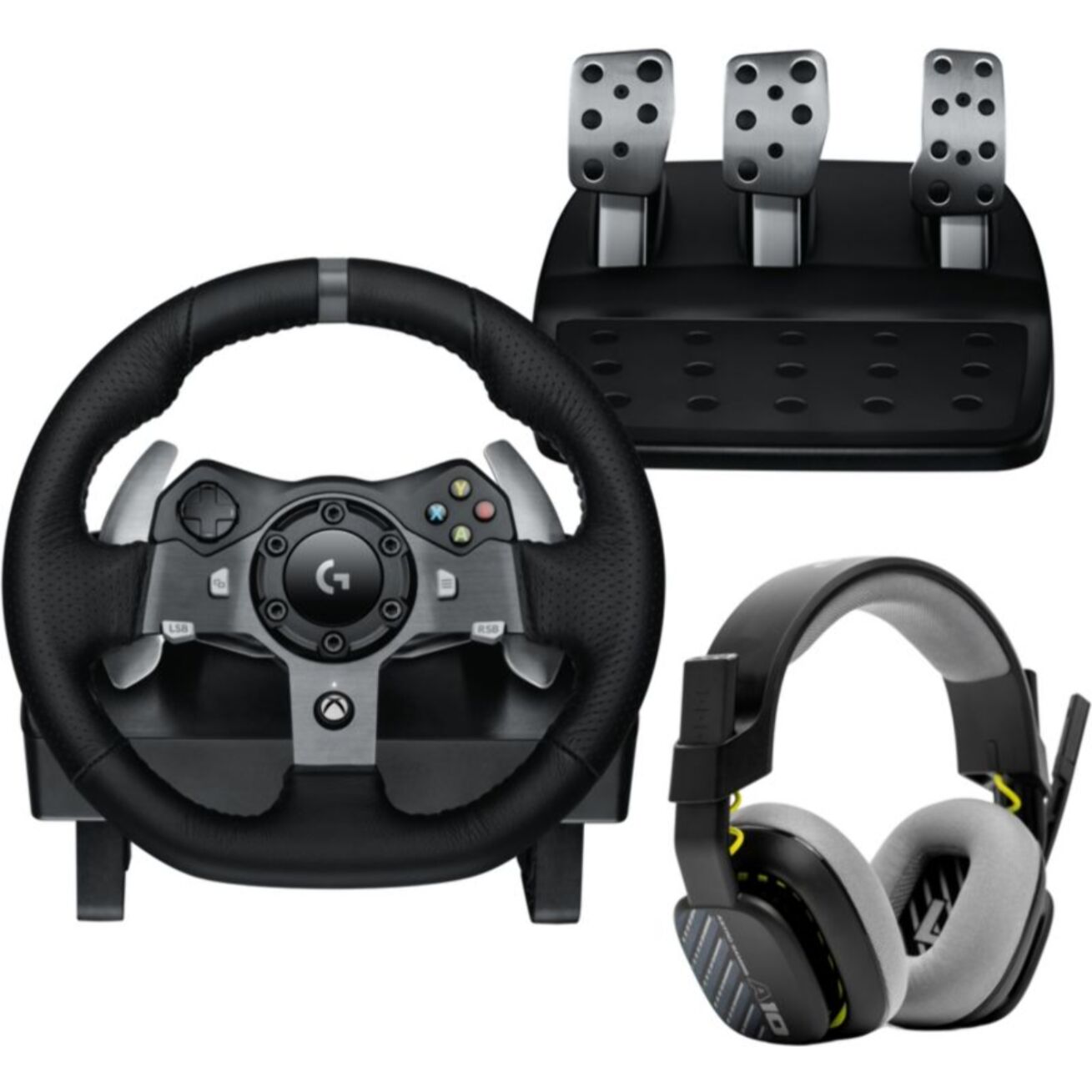 Volant + Pédalier LOGITECH VOLANT G920 + CASQUE ASTRO A10