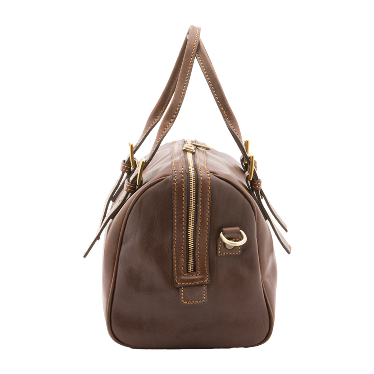 Borsa a bauletto  unisex In Vera pelle Made in Italy 29x27x13 cm