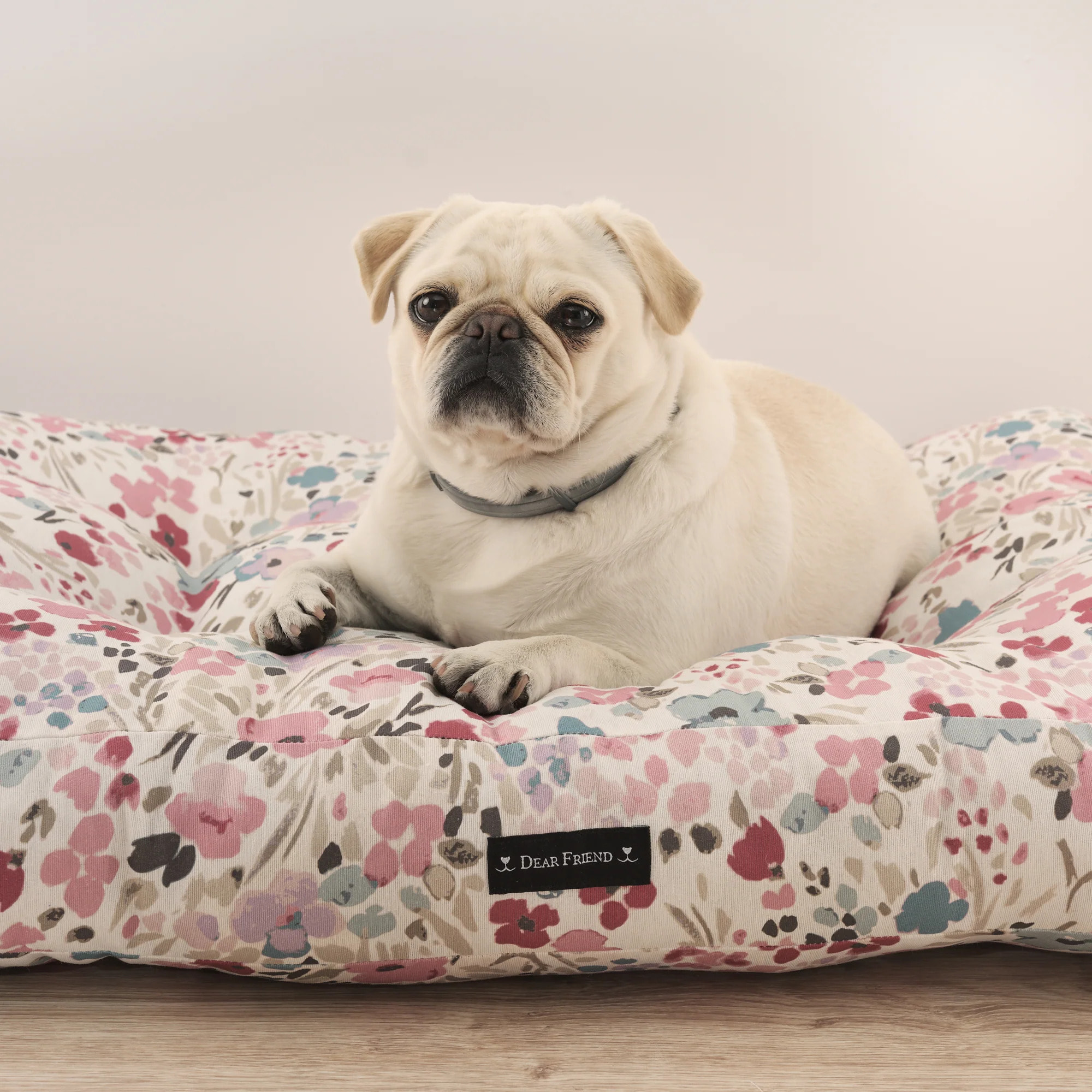 Lit épais et rembourré pour chiens et chats, 100 % coton anti-taches, pour animaux 0120-52