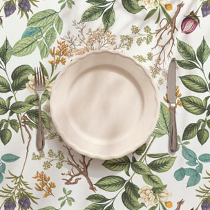 Nappe anti-taches Botanic - 100% coton -