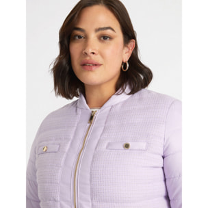 Fiorella Rubino - Plumífero con acolchado Sorona® Aura - Violeta